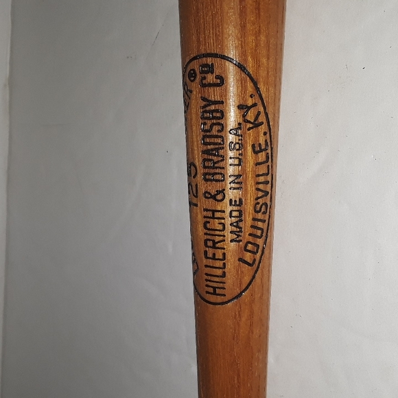c VINTAGE LOUISVILLE SLUGGER HILLERICH & BRADSBY CO JIM RICE RED SOX MINI BAT 16 - Picture 1 of 9